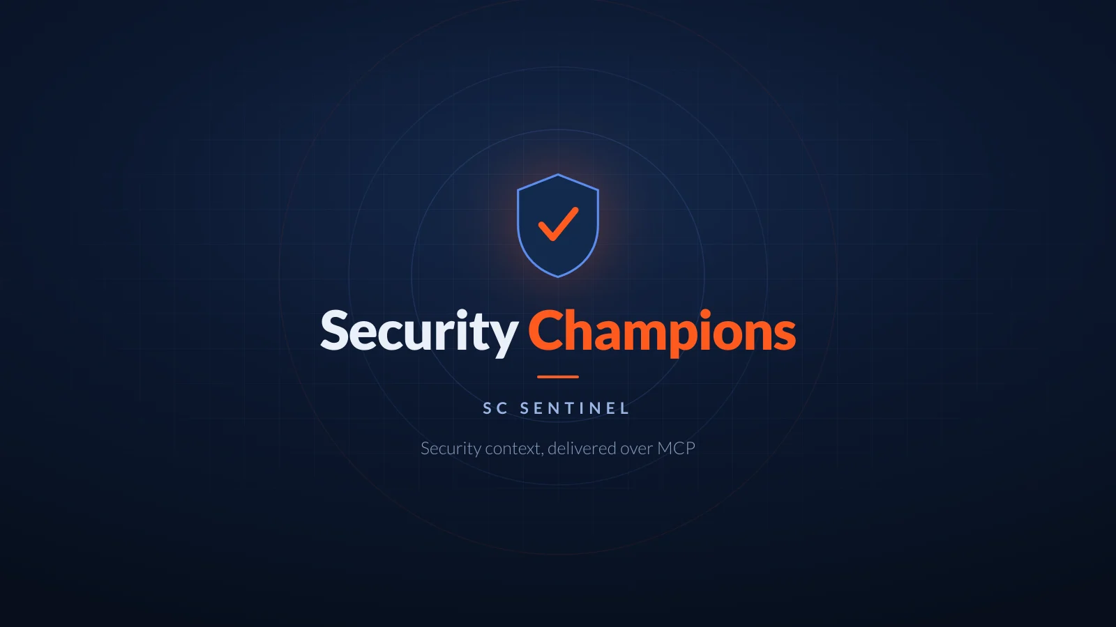 Cover Image for Introducing SC Sentinel